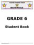 TEKSING TOWARD STAAR MATHEMATICS GRADE 6. Student Book