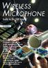 WIRELESS MICROPHONE. Audio in the ISM band