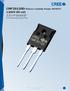 CMF20120D-Silicon Carbide Power MOSFET 1200V 80 mω Z-FeT TM MOSFET