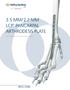 3.5 mm/ 2.7 mm LCP. PanCarPaL arthrodesis S PLate. BroCHUre. For treatment of carpal joints in dogs
