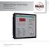Reactive Power Control Relay RM 2106 / 2112 Operating Instructions. FRAKO Kondensatoren- und Anlagenbau