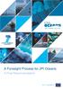 A Foresight Process for JPI Oceans. A Final Recommendation. WP 7 Deliverable 7.6
