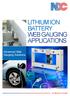 LITHIUM ION BATTERY WEB GAUGING APPLICATIONS
