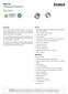 Data Sheet. ASMT-Jx3x 3 W Mini Power LED Light Source. Description. Features. Applications