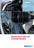AUTOMOTIVE PROVEN SOLUTIONS FOR STEERING KNUCKLE