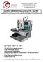 GANESH GBM-4020 Heavy-Duty CNC Bed Mill With Class-7 Super-Precision Spindle Bearings and Box Ways