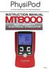 INSTRUCTION MANUAL MULTI MODALITY ELECTRICAL STIMULATOR INTERFERENTIAL TENS EMS MICROCURRENT