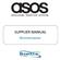 Asos Supplier Manual Womenswear Index