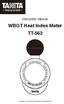 WBGT Heat Index Meter TT-563