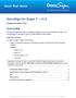 DocuSign for Sugar 7 v1.0. Overview. Quick Start Guide. Published December 5, 2013