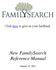 Click here to give us your feedback. New FamilySearch Reference Manual