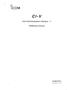 ICOM CI-V. Icom Communication Interface - V. Reference manual. leom Inc.