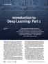 Introduction to Deep Learning: Part 1