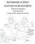 Archaeology of Idaho Coloring and Activity Book. Come join archaeologists Strata and Datum as they uncover mysteries of the past!