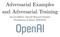 Adversarial Examples and Adversarial Training. Ian Goodfellow, OpenAI Research Scientist Presentation at Quora,