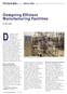 Designing efficient. Designing Efficient Manufacturing Facilities FOCUS ON... FACILITIES. by Jim Levin
