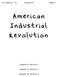 American Industrial Revolution