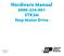 A 1/10/2013. Hardware Manual STR2M Step Motor Drive