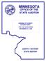 MINNESOTA OFFICE OF THE STATE AUDITOR JUDITH H. DUTCHER RANKING OF COUNTY EXPENDITURES FOR THE YEAR ENDED DECEMBER 31, 1996