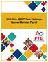 FIRST Tech Challenge Game Manual Part I
