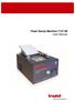 Flash Stamp Machine T1511M User Manual