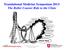 Translational Medicine Symposium 2013: The Roller Coaster Ride to the Clinic