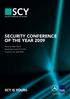 SECURITY CONFERENCE OF THE YEAR 2009