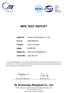 ORT. Co., Ltd. Applicant FCC ID. Product. Model. June 26, Issue Date. TA Technology