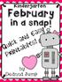 Kindergarten. February. in a snap! by Deanna Jump