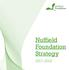Nuffield Foundation Strategy