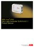 ABB i-bus KNX DALI-Light Controller DLR/A Product Manual