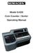 Model S-520 Coin Counter / Sorter Operating Manual