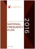 KINGDOM OF BAHRAIN NATIONAL FREQUENCY PLAN. Version 1/2016