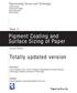 Pigment Coating and Surface Sizing of Paper
