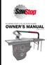 OWNER S MANUAL FLOATING DUST COLLECTION GUARD MODEL TSG-FDC