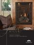 Traditional & Contemporary PORTRAIT-STYLE DIRECT-VENT FIREPLACES