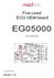 Medlab GmbH EG05000 User Manual. medlab. Five Lead ECG OEM board EG Technical Manual. Copyright Medlab Version Version 1.
