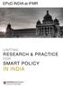 EPoD INDIA at IFMR UNITING RESEARCH & PRACTICE FOR SMART POLICY IN INDIA