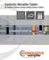 Conductix-Wampfler Cables for Festoon Systems, Energy Guiding Chains & Others