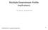 Multiple Downstream Profile Implications. Ed Boyd, Broadcom