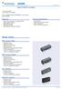 Relay Types. Reed V23100-V4 Relay. Typical applications. Features. DIP version (flat) DIP version (high) SIL version.