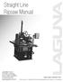 Straight Line Ripsaw Manual