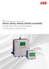 ABB MEASUREMENT & ANALYTICS DATA SHEET. AX410, AX411, AX416, AX450 and AX455 Single and dual input analyzers for low level conductivity