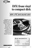 DIY: from vinyl to compact disk