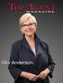 Gini Anderson. she found her interests and skills com plemented real estate sales, especially