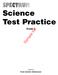 Science Test Practice Grade 5