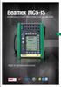 Beamex MC5-IS INTRINSICALLY SAFE MULTIFUNCTION CALIBRATOR. Made for extreme environments
