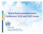 World Radiocommunication Conference 2019 and 2023 issues. Eric ALLAIX METEO-FRANCE WMO SG-RFC CHAIRMAN