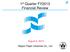 1 st Quarter FY2013 Financial Review