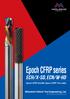 Epoch CFRP series ECH/X-SD, ECN/W-HD. Epoch CFRP End Mill, Epoch CFRP Trim Cutter. New Product News No.1403E